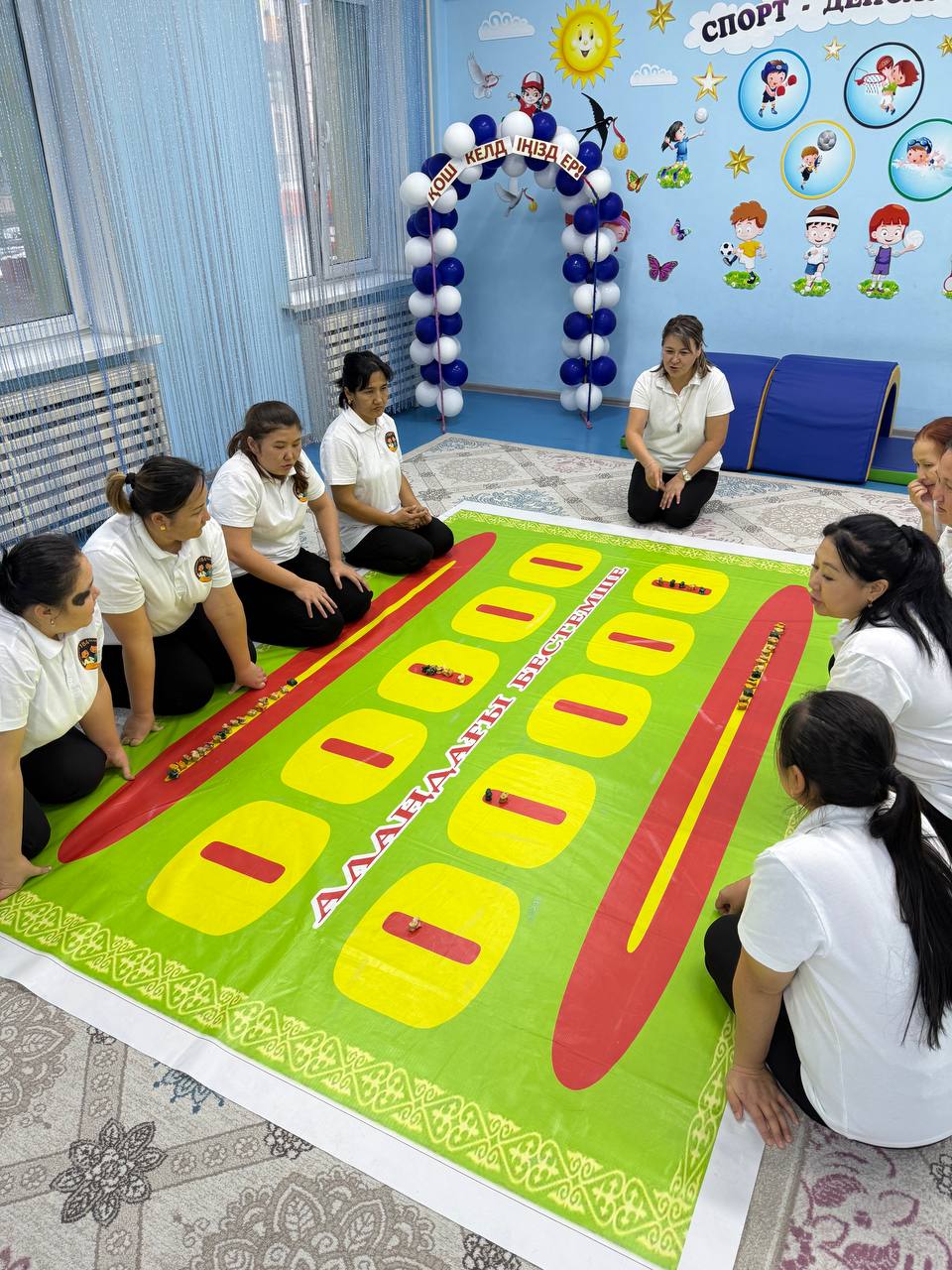 біртұтас тәрбие бағдарламасын іске асыру аясында,мектепке дейінгі ұйымдардың  педагогтері арасында Бестемше