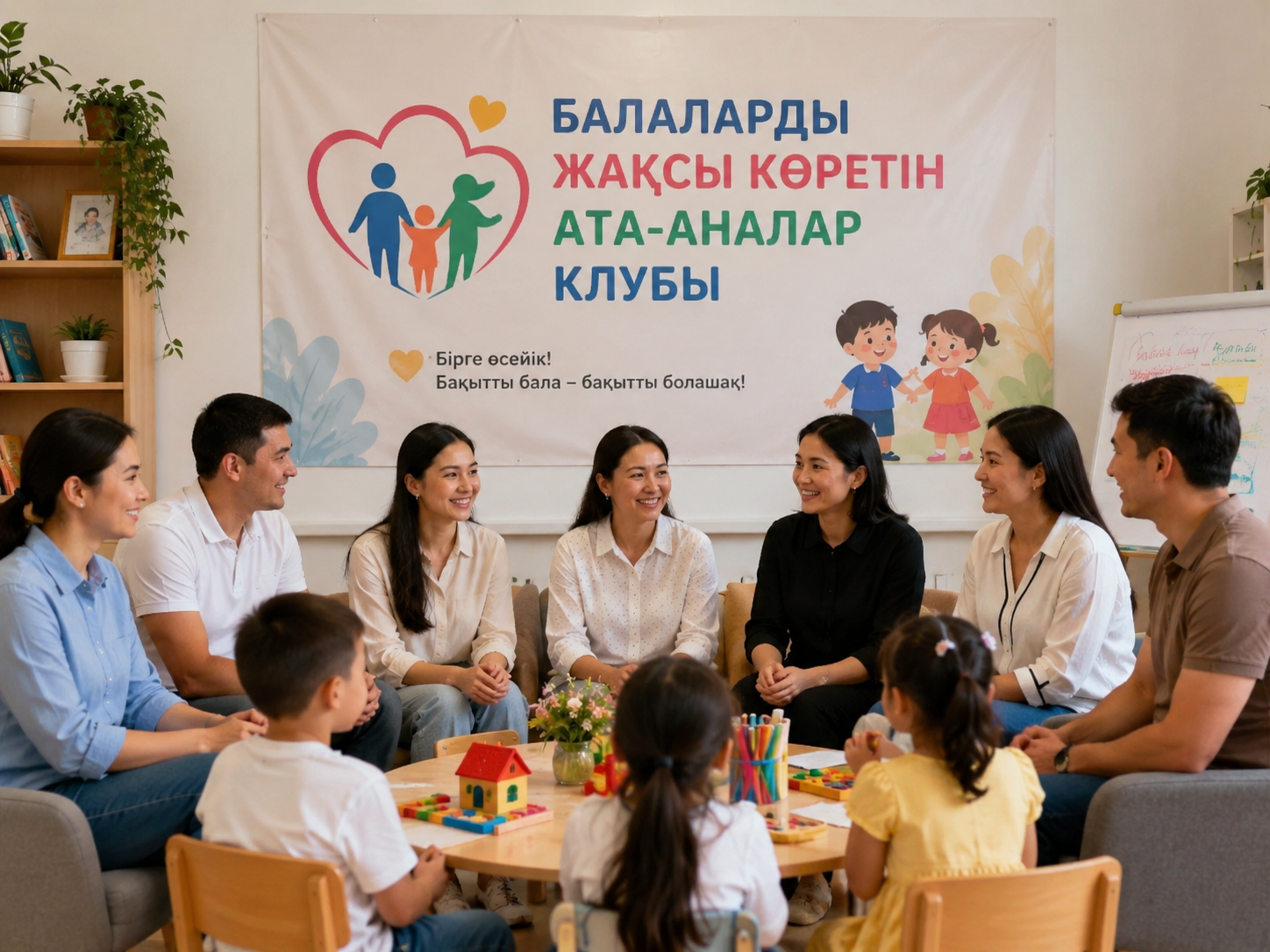 «Балаларды жақсы көретін ата-аналар клубы» аясында еркін  кездесу өтті.